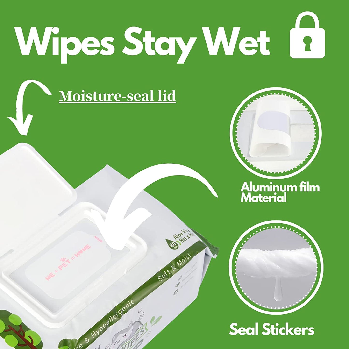 dog ear wipes